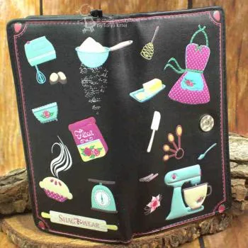 Geldbeutel Motiv Backen aus Kunstleder