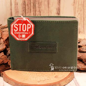 Hochwertige Geldbörse Herren aus Leder von Watzmann