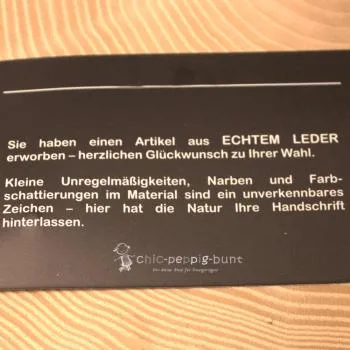 Leder glatt in schwarz Geldbeutel