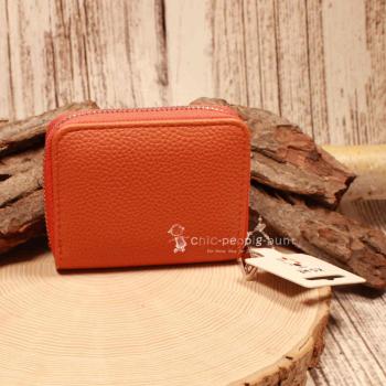 Kindergeldbeutel mit Motiv Sir Winston Dackel orange