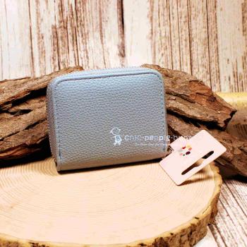 Kindergeldbeutel hellblau Kunstleder Trixie Dackel