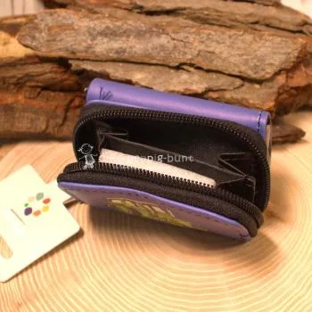 Geldbeutel mini abwaschbar blau