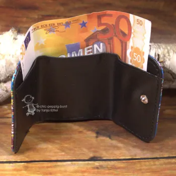 Geldbeutel mini mit Graffiti Motiv