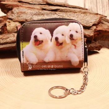 Geldbeutel mit Hunde Motiv