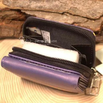 Geldbeutel mini abwaschbar lila