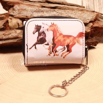 Geldbeutel mit Pferde Motiv