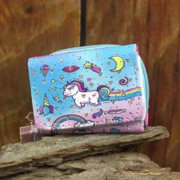 Geldbeutel mit Einhorn Motiv