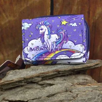 Geldbeutel mit Einhorn Motiv