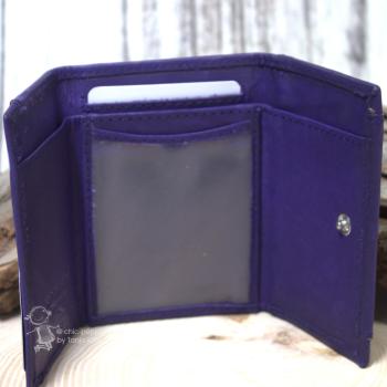 Geldbeutel mini mit Blumen Motiv