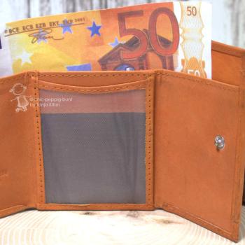 Geldbeutel mini mit Blumen Motiv