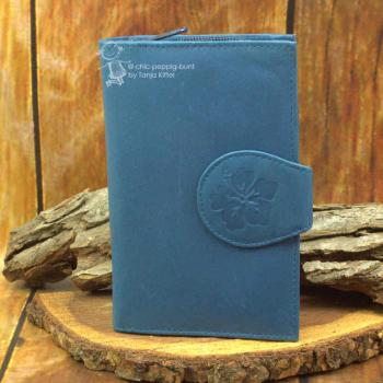 Geldbeutel gross in blau