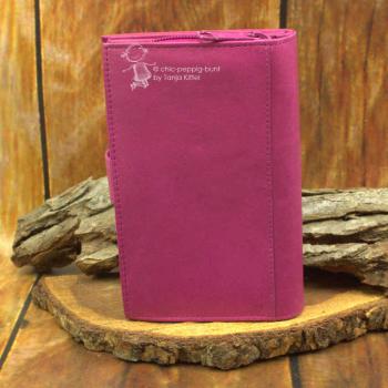 Geldbeutel echtes Leder pink