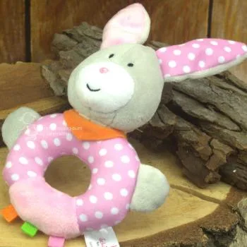 Weicher Kuschelhase in rosa