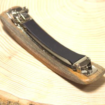 grosse Holz Haarspange Zebrano