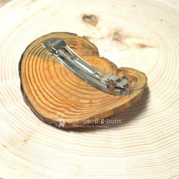 einzigartige Haarspange aus Kirsche