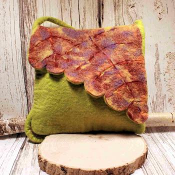 Umhängetasche filz olive 1 Fach