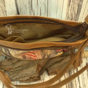 Handtasche mit Reißverschluss