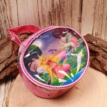 Handtasche Kinder Narnia Arcadia Einhorn pink-rosa