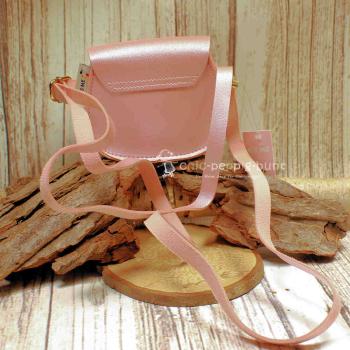 Kinder Umhängetasche mit Quasten in rosa