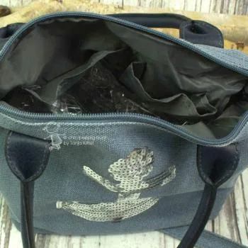 Handtasche mit Reißverschluss