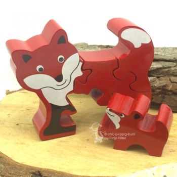 kleiner Fuchs als 3D Puzzle