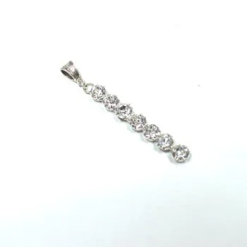 Kettenanhänger Strass Steine gross - kettenanhaenger strass steine glitzer