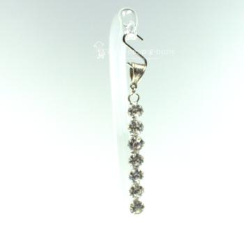 Kettenanhänger Strass Steine gross