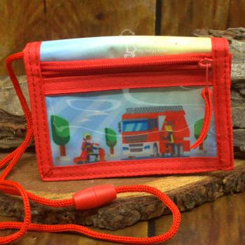 roter Kinder Brustbeutel