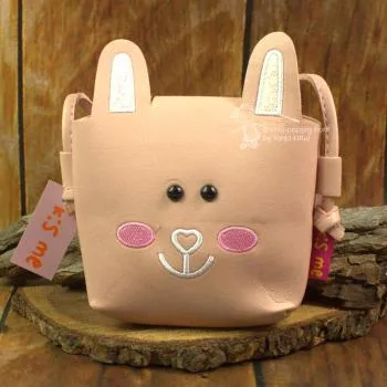 Kinderhandtasche mit Glitzer Ohren