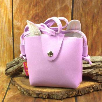 kleine lila Handtasche für Kinder