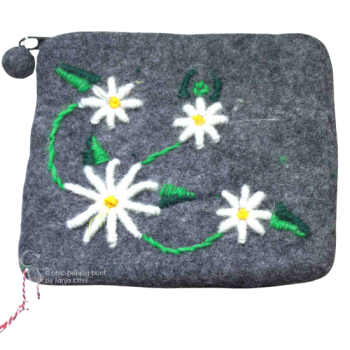 Mäppchen filz mit Motiv