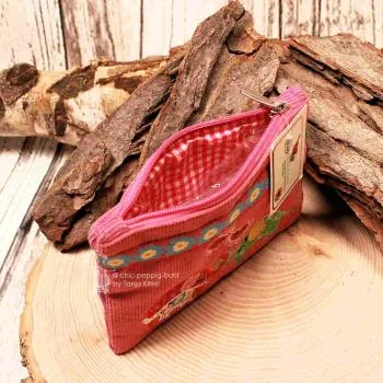 Kinder-Mäppchen Elefanten rosa