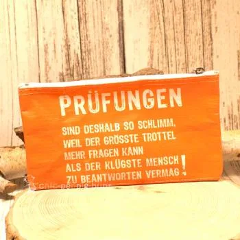 Schmicktäschchen aus gewebtem, wasserabweisendem Polyester, Masse 20 cm×11 cm.