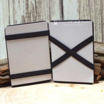 Brieftasche schwarz Leder magic Wallet