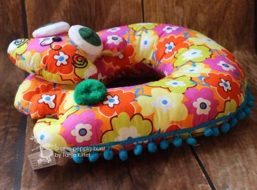 Nackenkissen Monster Art bunt