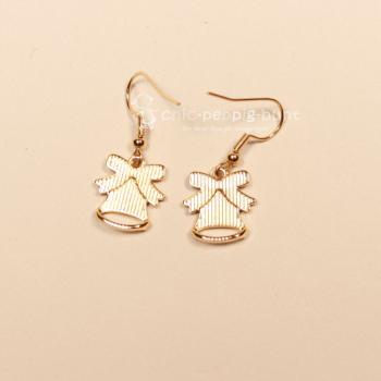 Ohrringe Weihnachten Glocke grün