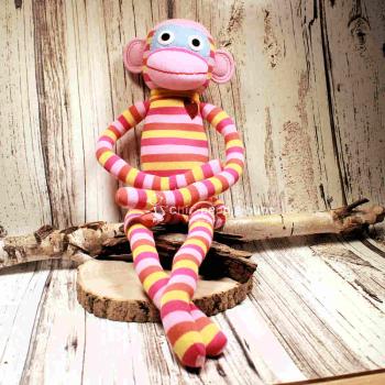 Großer Sockenaffe in bunt