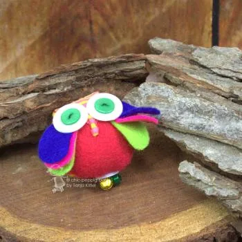 Monster Schlüsselanhänger bunt