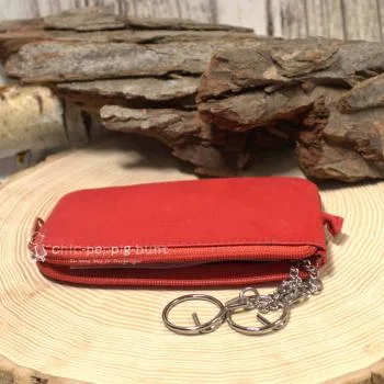 schlüsselmäppchen rot