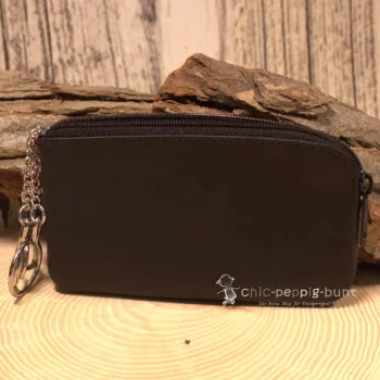 Schlüsselmäppchen mit kleinem Fach