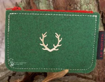 Schlüsselmäppchen Tracht groß grün