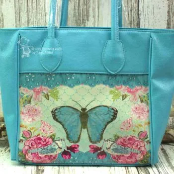 Shoppertasche gros in blau