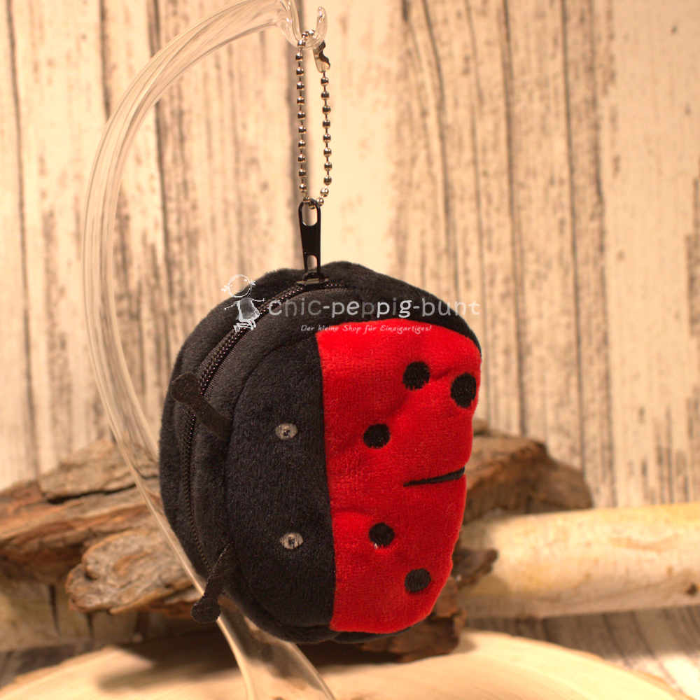 Zaino Bimbo Bieco A Forma Di Coccinella | Dimensioni 38x15x36 Cm | Per Asilo E Gite | Morbido E Robusto In Poliestere | Unisex