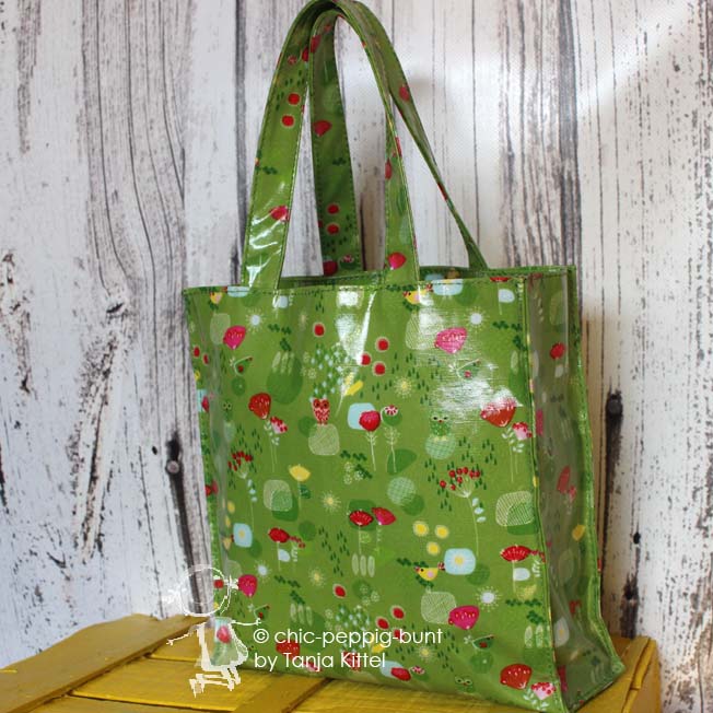 Shopper-Tasche-klein-aus-Wachstuch