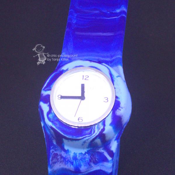 Armbanduhr Slappstixx Silikon blau Armbanduhr Slappstixx Silikon blau