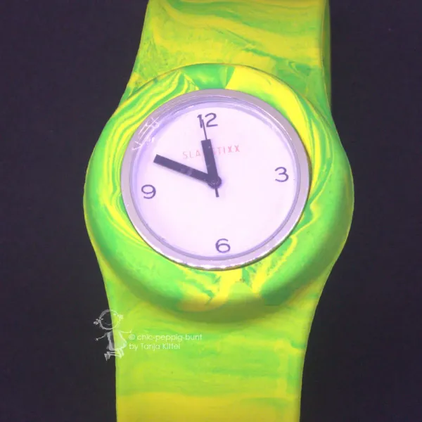 Armbanduhr Slappstixx Silikon camouflage