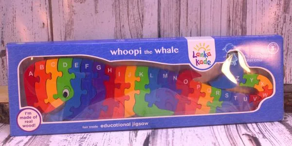 3D Wal ein Puzzle mit Buchstaben