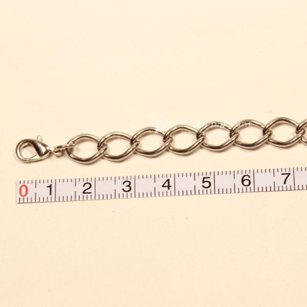 Armband versilbert Bettelarmband Gliederarmband