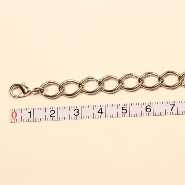 Armband versilbert Bettelarmband Gliederarmband - armband bettelarmband versilbert gross glieder