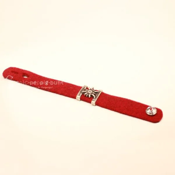 Trachten Armband rot